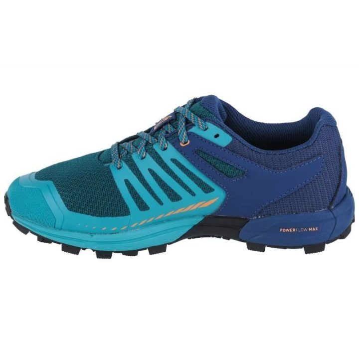 Moteriški bėgimo bekele bateliai Inov-8 Roclite G 275 V2, mėlyni