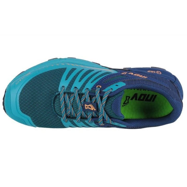 Moteriški bėgimo bekele bateliai Inov-8 Roclite G 275 V2, mėlyni