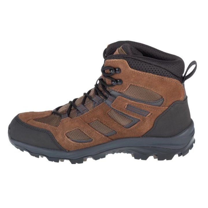 Vyriški žygio batai Jack Wolfskin Vojo 3 Texapore Mid, rudi