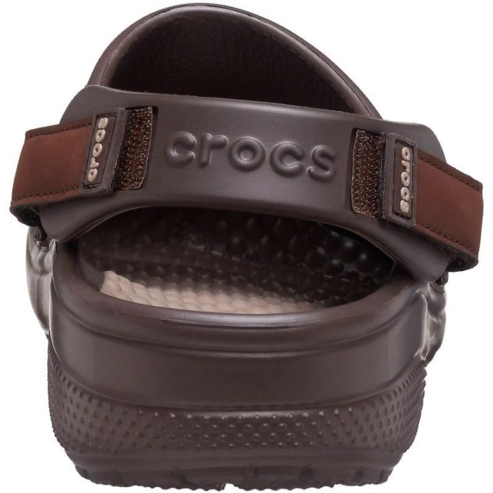Vyriškos klumpės su lipukais Crocs Yukon Vista II LR, rudos