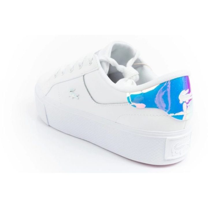 Moteriški odiniai sportbačiai Lacoste Ziane Platform, balti