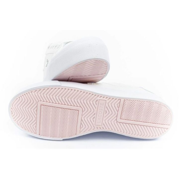 Moteriški odiniai sportbačiai Lacoste Ziane Platform, balti