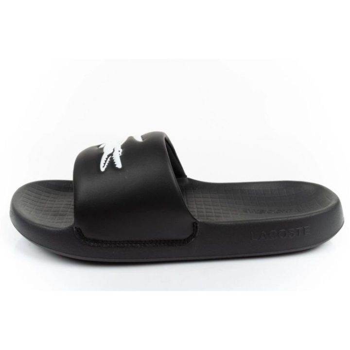 Vyriškos šlepetės Lacoste Serve Slide, juodos