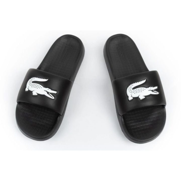 Vyriškos šlepetės Lacoste Serve Slide, juodos