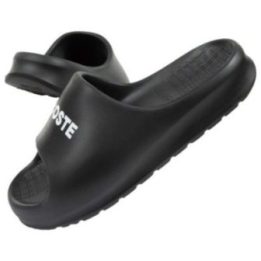 Moteriškos šlepetės Lacoste Serve Slide, juodos
