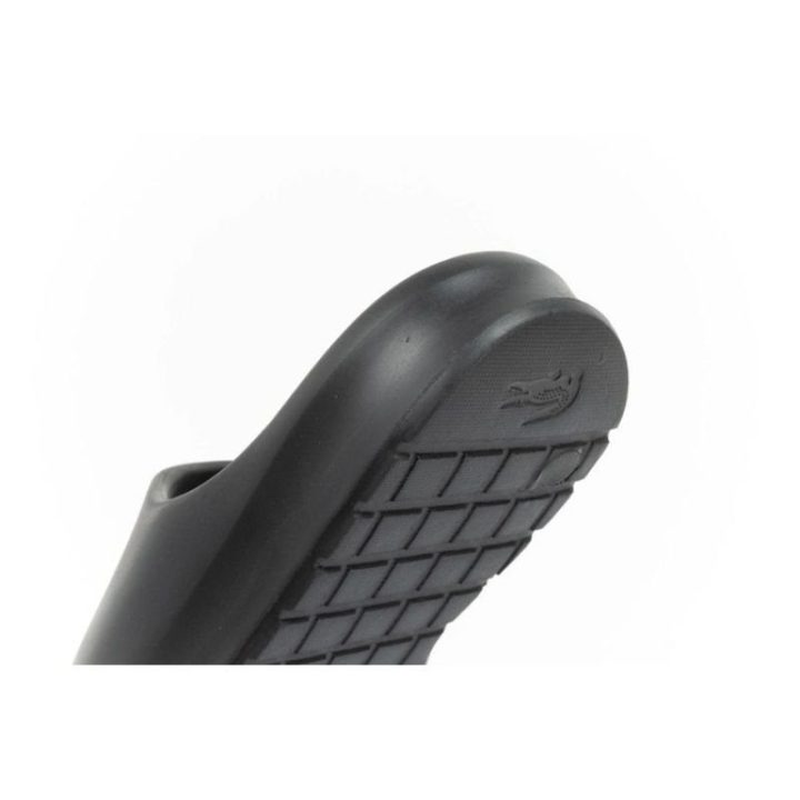 Moteriškos šlepetės Lacoste Serve Slide, juodos