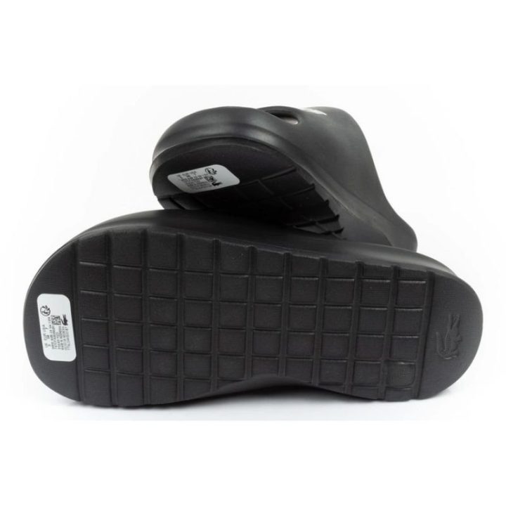 Moteriškos šlepetės Lacoste Serve Slide, juodos