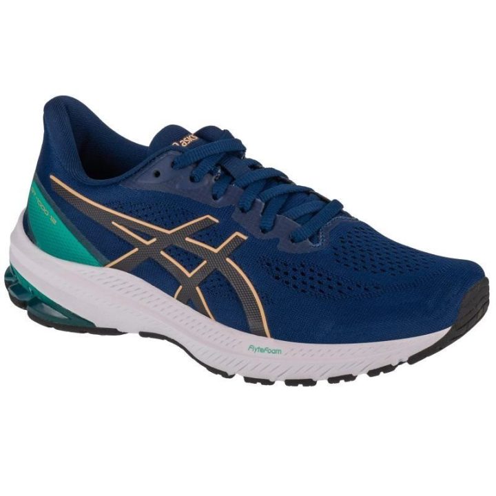 Moteriški bėgimo bateliai Asics GT-1000 12, tamsiai mėlyni