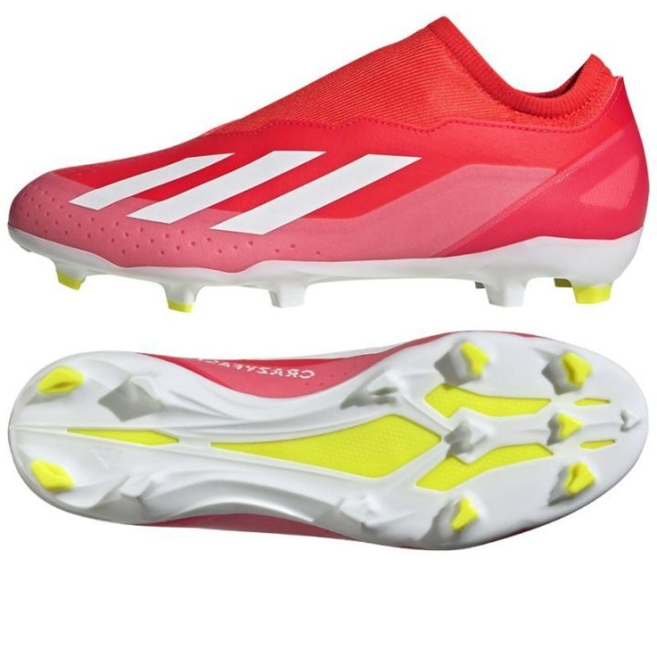 Vyriški futbolo bateliai adidas X Crazyfast League, raudoni