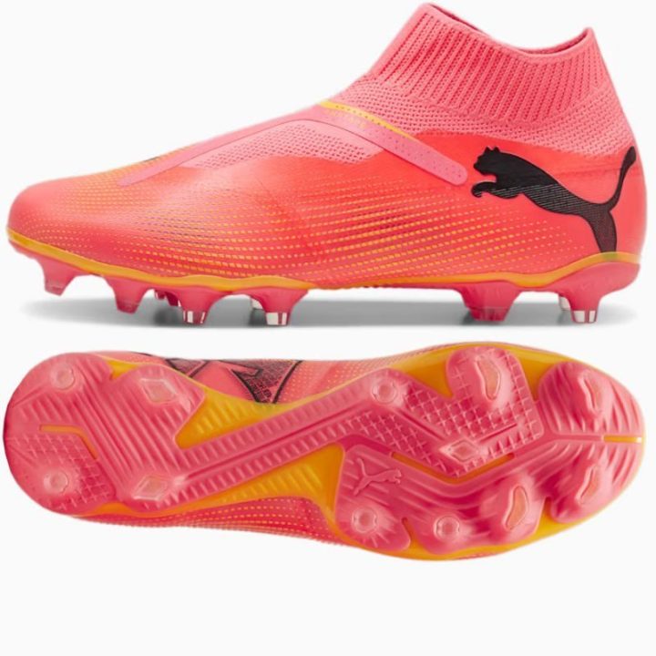Vyriški futbolo bateliai Puma Future 7 Match+ LL, rožiniai