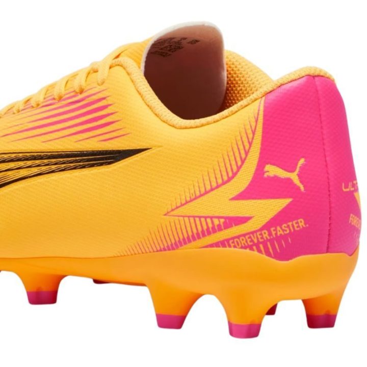 Vaikiški futbolo bateliai Puma Ultra Play FG/AG, oranžiniai