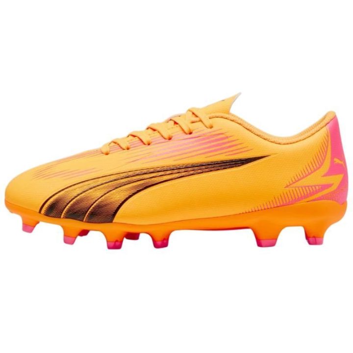 Vaikiški futbolo bateliai Puma Ultra Play FG/AG, oranžiniai