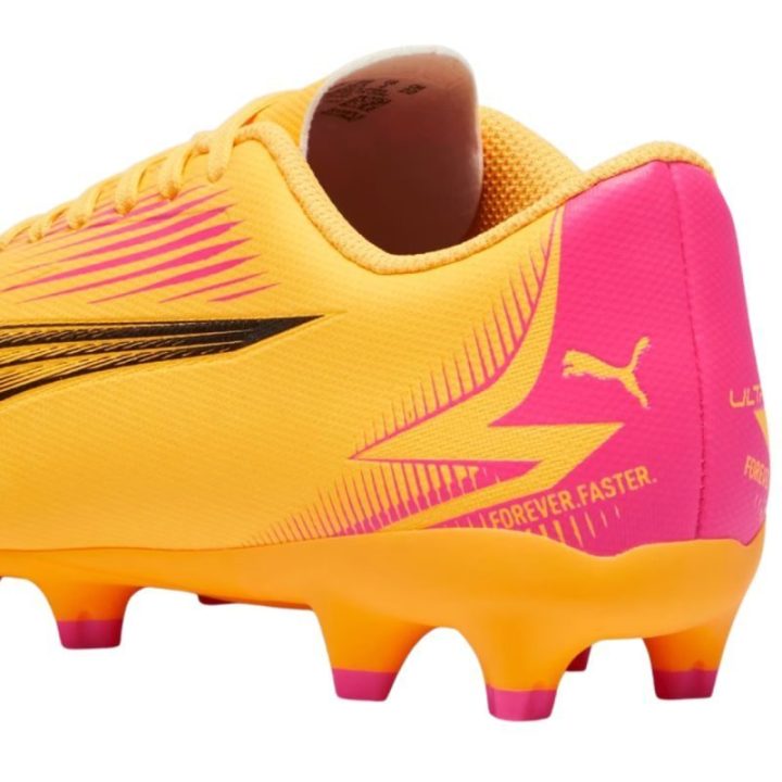 Vaikiški futbolo bateliai Puma Ultra Play FG/AG, oranžiniai