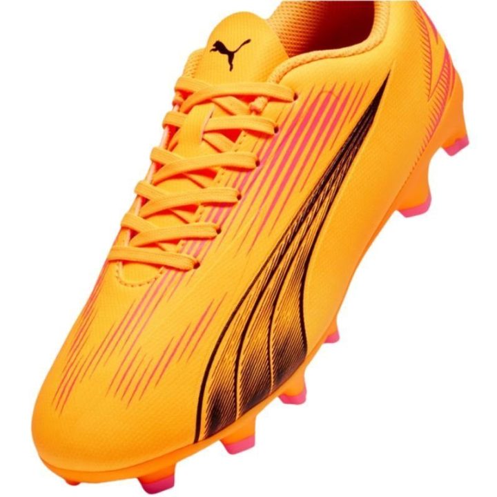 Vaikiški futbolo bateliai Puma Ultra Play FG/AG, oranžiniai