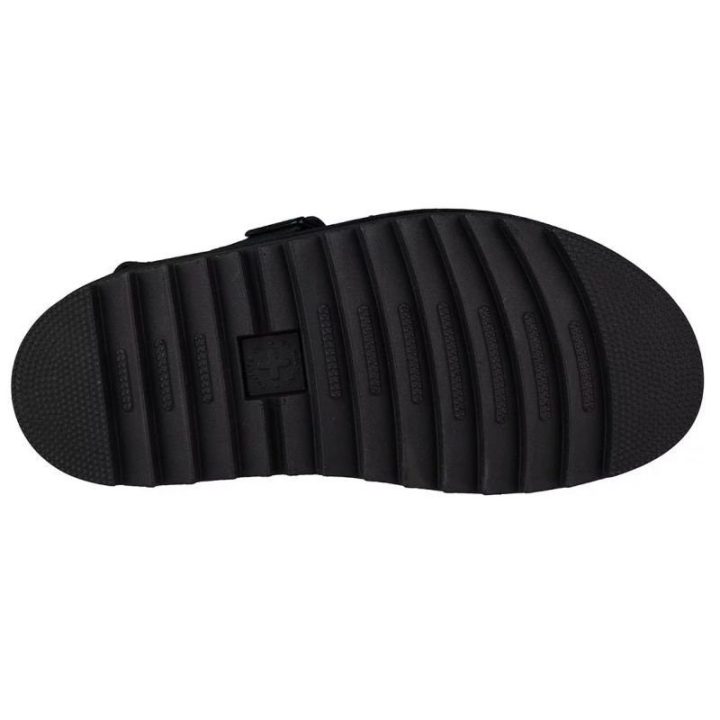 Moteriškos basutės su platforma Dr. Martens Voss Quad, juodos