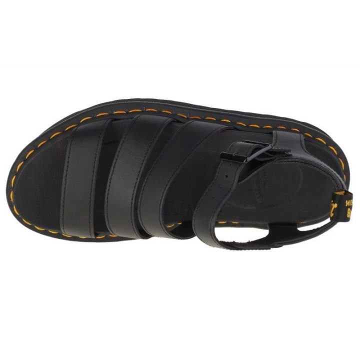 Moteriškos basutės su platforma Dr. Martens Blaire Quad, juodos