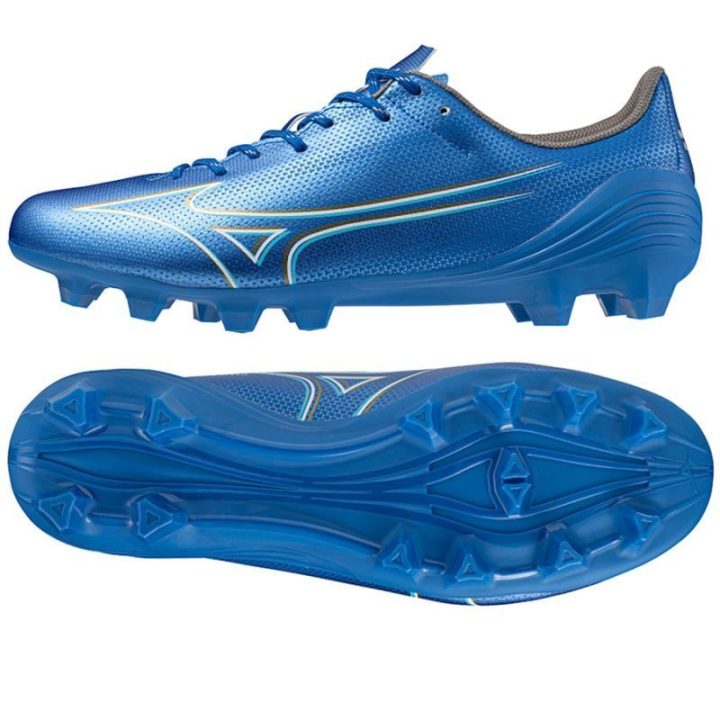 Vyriški futbolo bateliai Mizuno Alfa Select FG, mėlyni