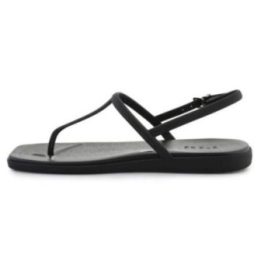 Moteriškos šlepetės per pirštą Crocs Miami, juodos
