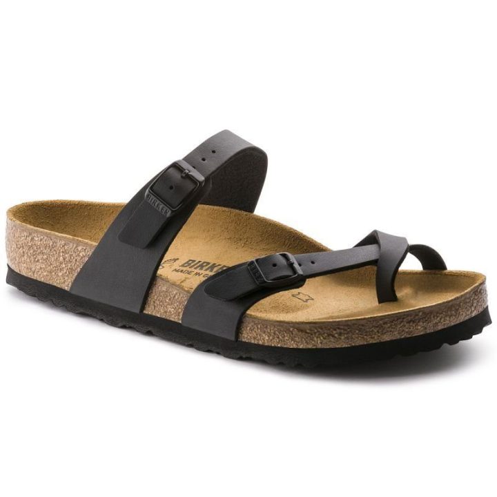Moteriškos šlepetės per pirštą Birkenstock Mayari