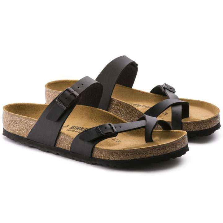 Moteriškos šlepetės per pirštą Birkenstock Mayari