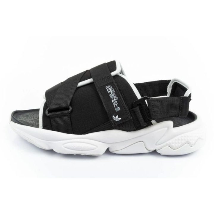 Moteriškos basutės su lipukais adidas Ozweego, juodos