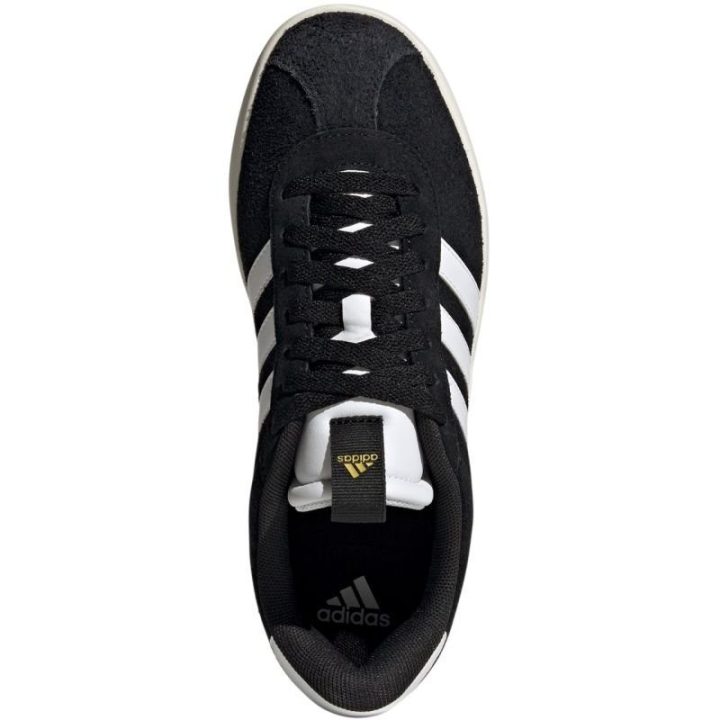 Moteriški žemo profilio sportbačiai adidas VL Court 3.0, juodi