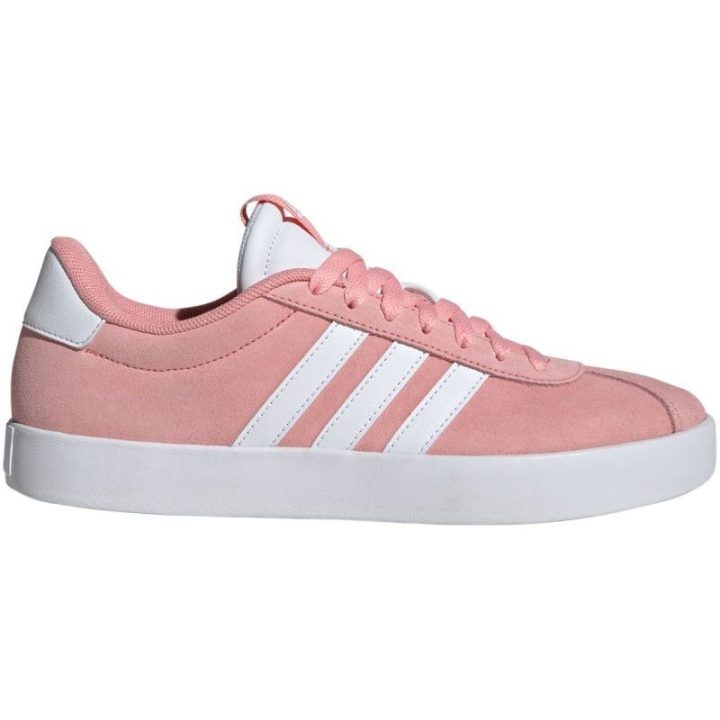 Moteriški sportbačiai su raišteliais adidas VL Court 3.0, rožiniai