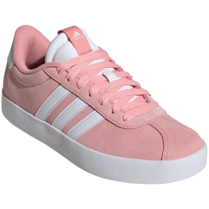 Moteriški sportbačiai su raišteliais adidas VL Court 3.0, rožiniai