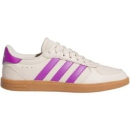 Moteriški suvarstomi batai adidas Breaknet Sleek, balti ir rožiniai