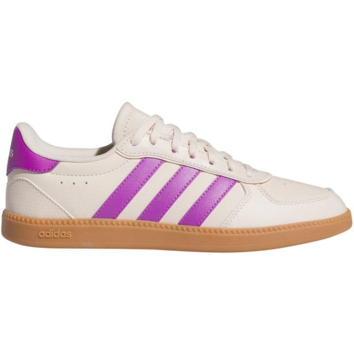 Moteriški suvarstomi batai adidas Breaknet Sleek, balti ir rožiniai
