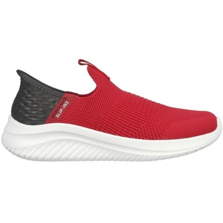 Vyriški įspiriami sportbačiai Skechers, raudoni ir balti