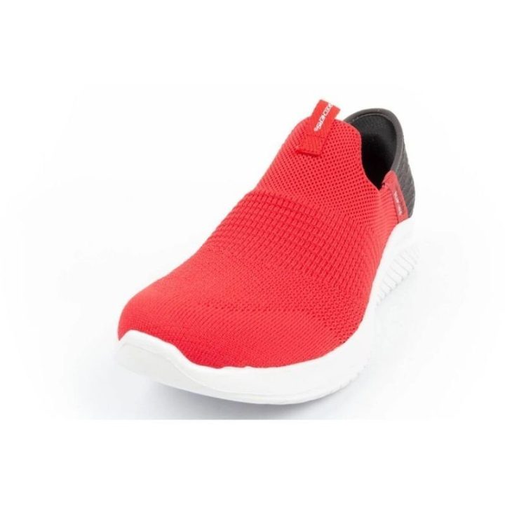Vyriški įspiriami sportbačiai Skechers, raudoni ir balti