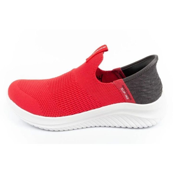 Vyriški įspiriami sportbačiai Skechers, raudoni ir balti