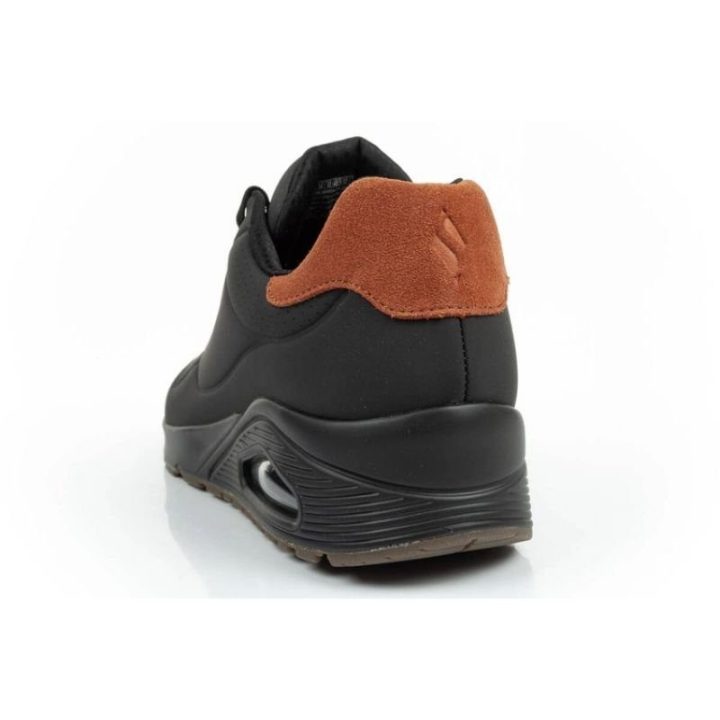 Vyriški suvarstomi sportbačiai Skechers Uno 183004/BBK, juodi