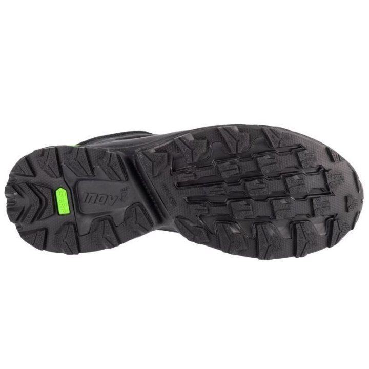 Vyriški bėgimo bekele bateliai Inov-8 RocFly G 390 GTX, juodi