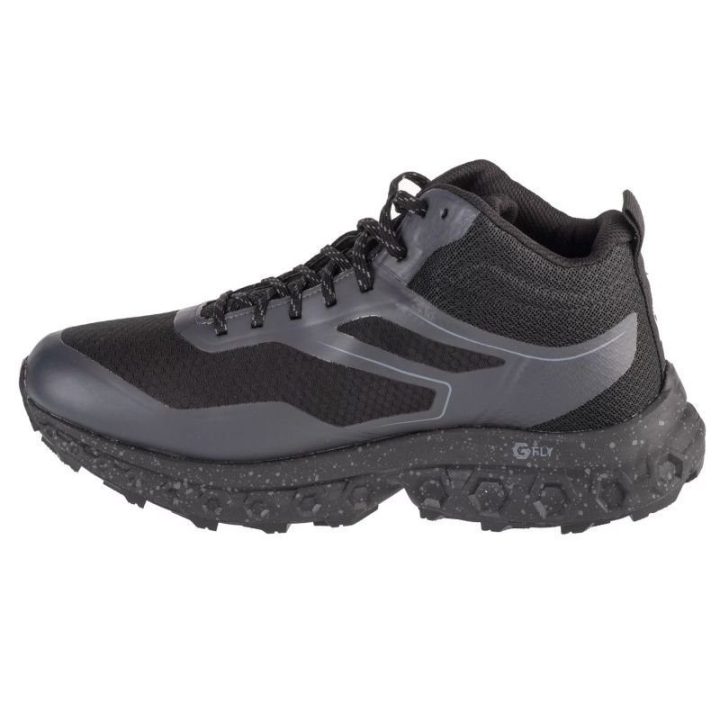 Vyriški bėgimo bekele bateliai Inov-8 RocFly G 390 GTX, juodi