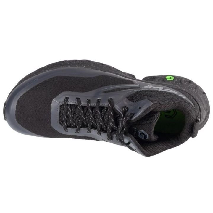 Vyriški bėgimo bekele bateliai Inov-8 RocFly G 390 GTX, juodi