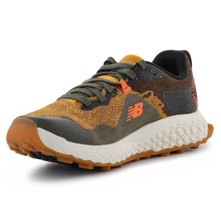 Vyriški bėgimo bekele bateliai New Balance Fresh Foam Hierro v7, rudi