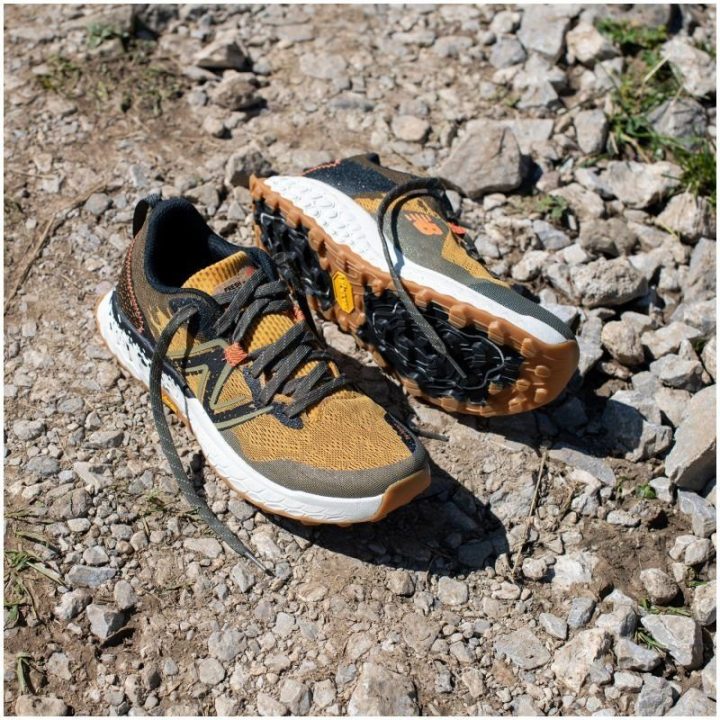 Vyriški bėgimo bekele bateliai New Balance Fresh Foam Hierro v7, rudi