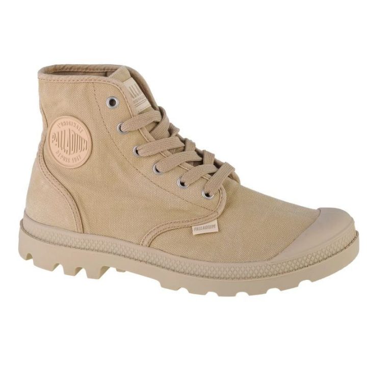 Vyriški sportbačiai aukštu auliuku Palladium Pampa Hi, smėlio