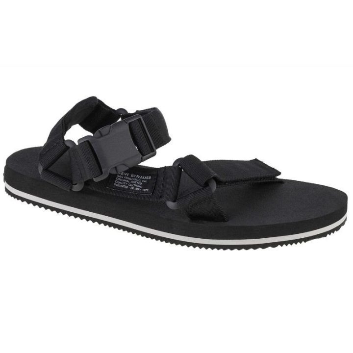 Vyriškos reguliuojamos basutės Levi's Tahoe Refresh, juodos