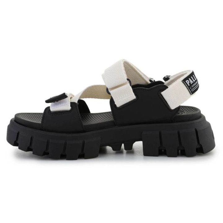 Moteriškos basutės su platforma Palladium Revolt Sandal, tamsiai chaki