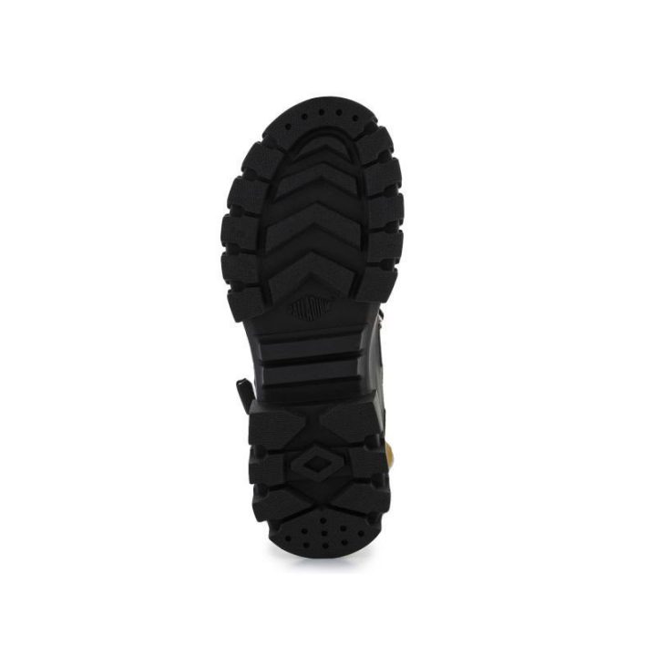Moteriškos basutės su platforma Palladium Revolt Sandal, tamsiai chaki