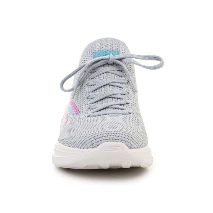 Moteriški žemi sportbačiai Skechers Go Run Fast Brisk Day, pilki