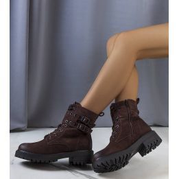 Tamsiai rudi batai GEMRE