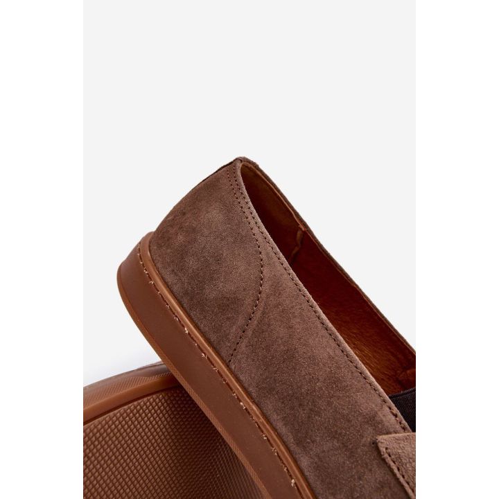 Vyriški zomšiniai batai Zazoo 1566 Brown
