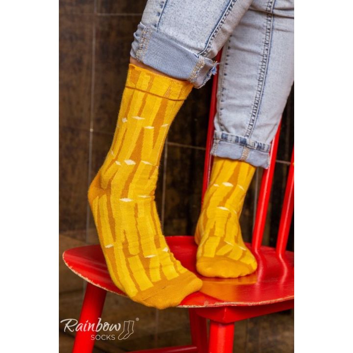 Kojinių rinkinys Rainbow Socks fries 2 poros