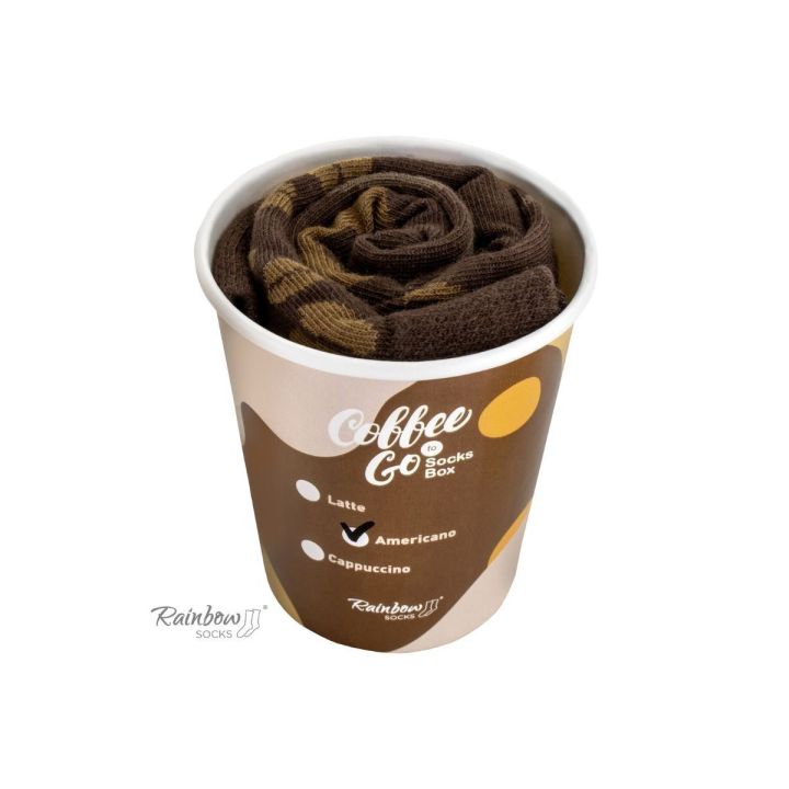 kojinės American coffee 1 pora