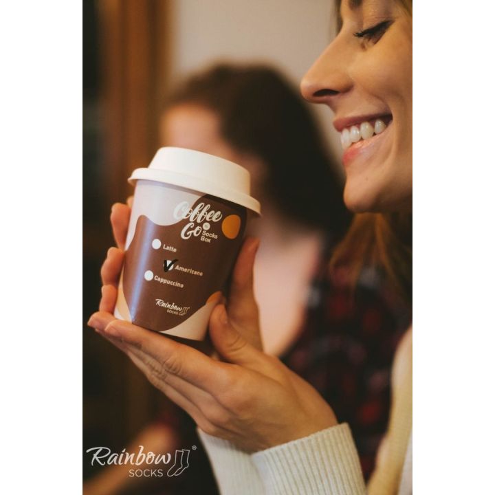 kojinės American coffee 1 pora