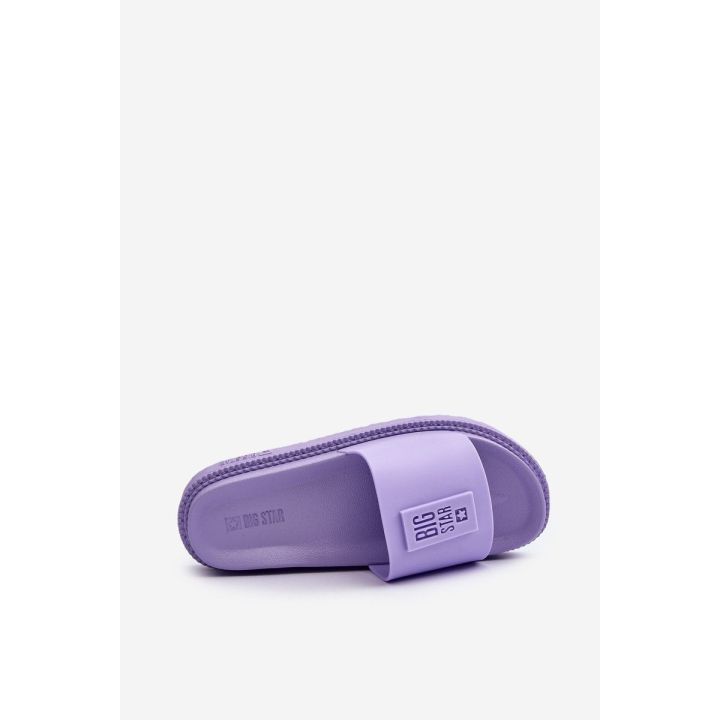 Šlepetės Big Star LL274426 Purple